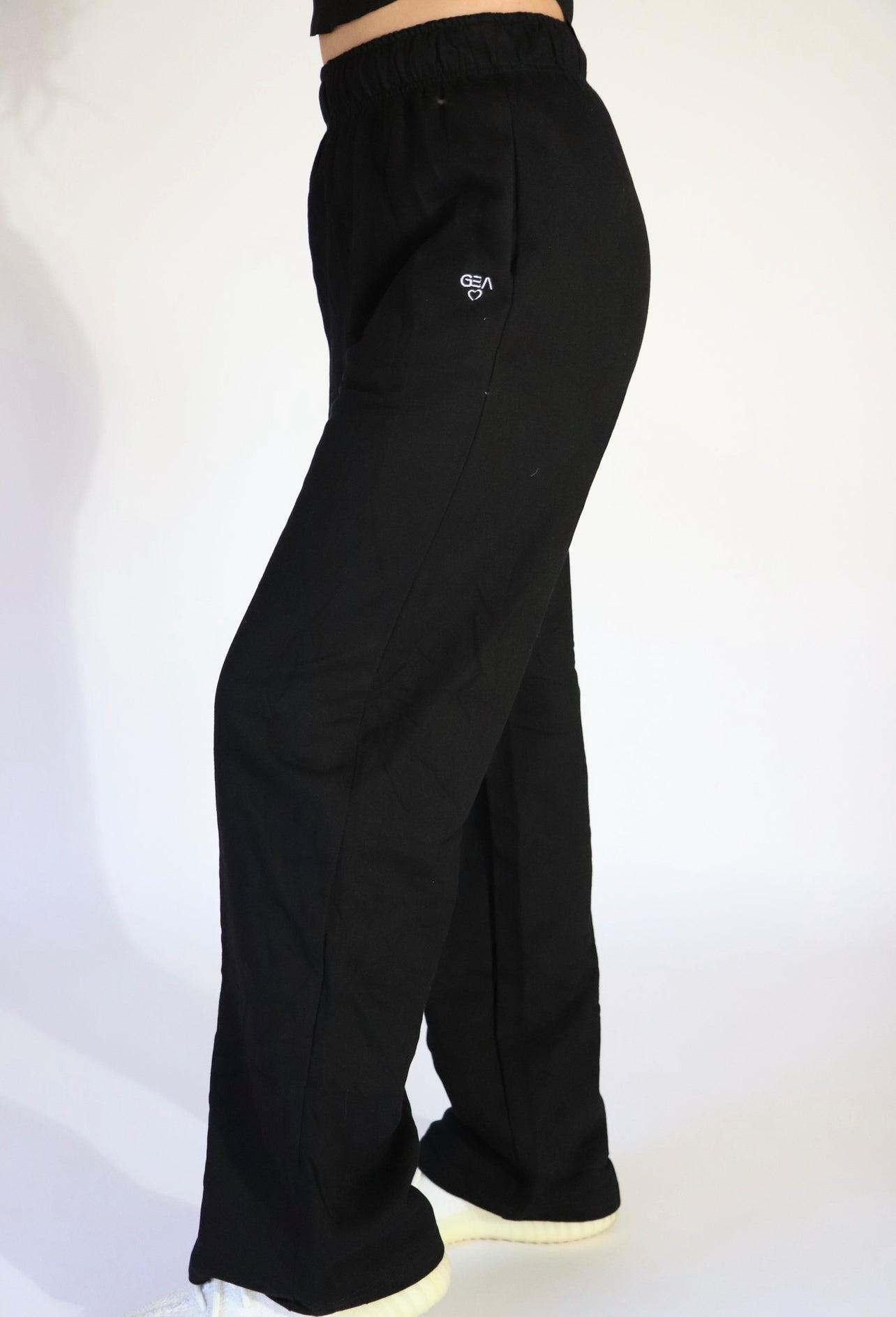 Ebony High Rise Straight Leg Sweats