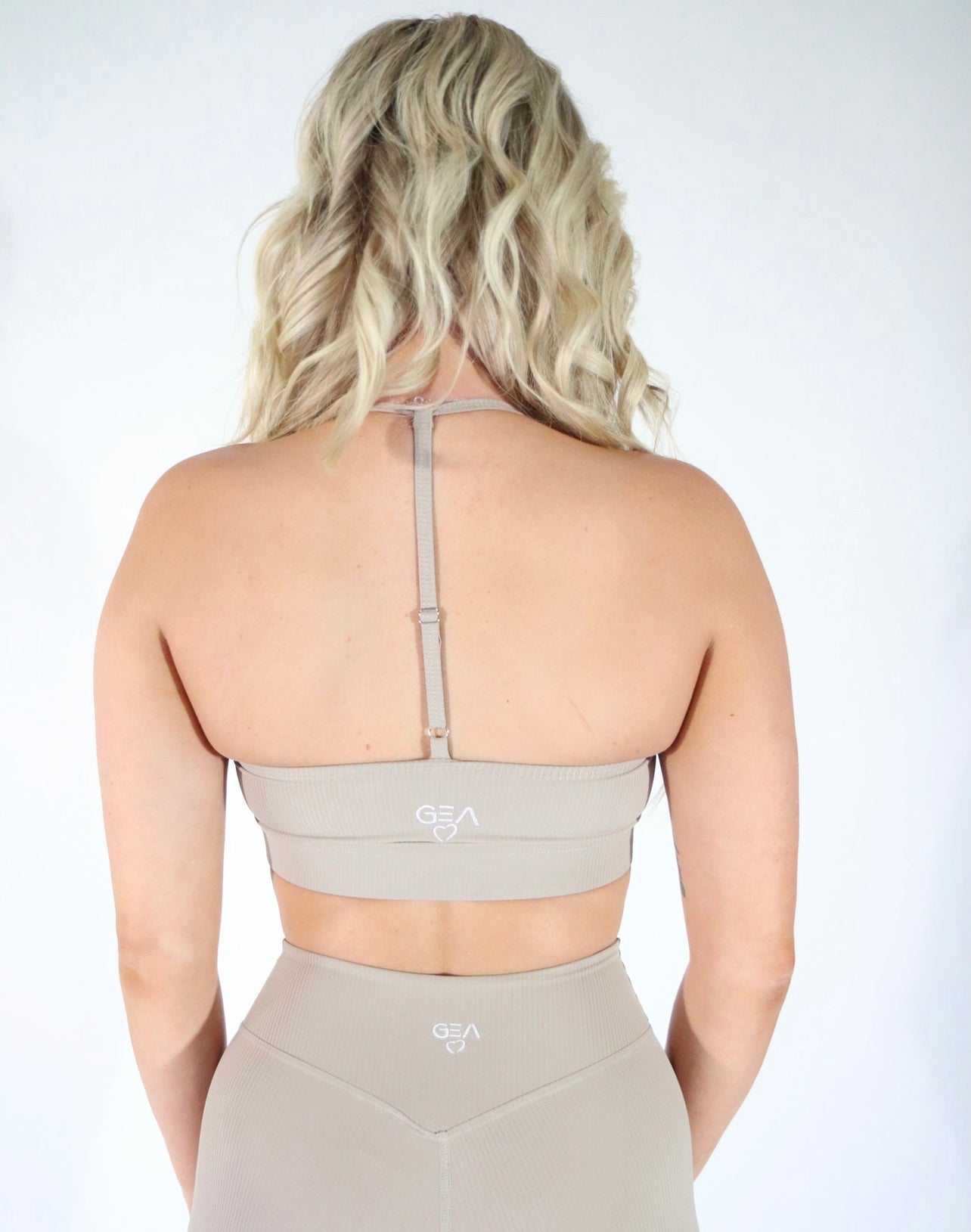 Khaki T Sports Bra