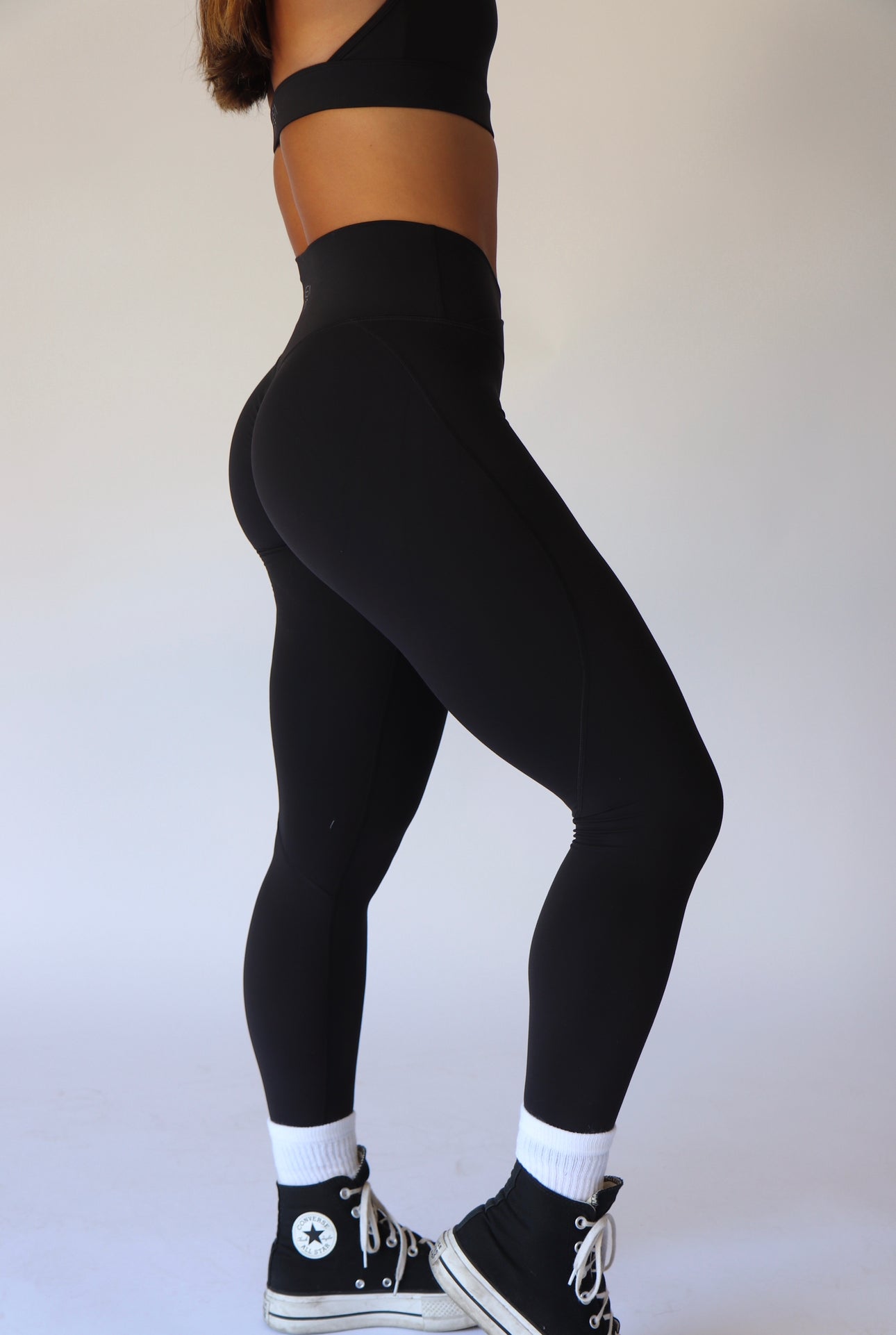 Black leggings, black v cut leggings, soft leggings, plus size leggings