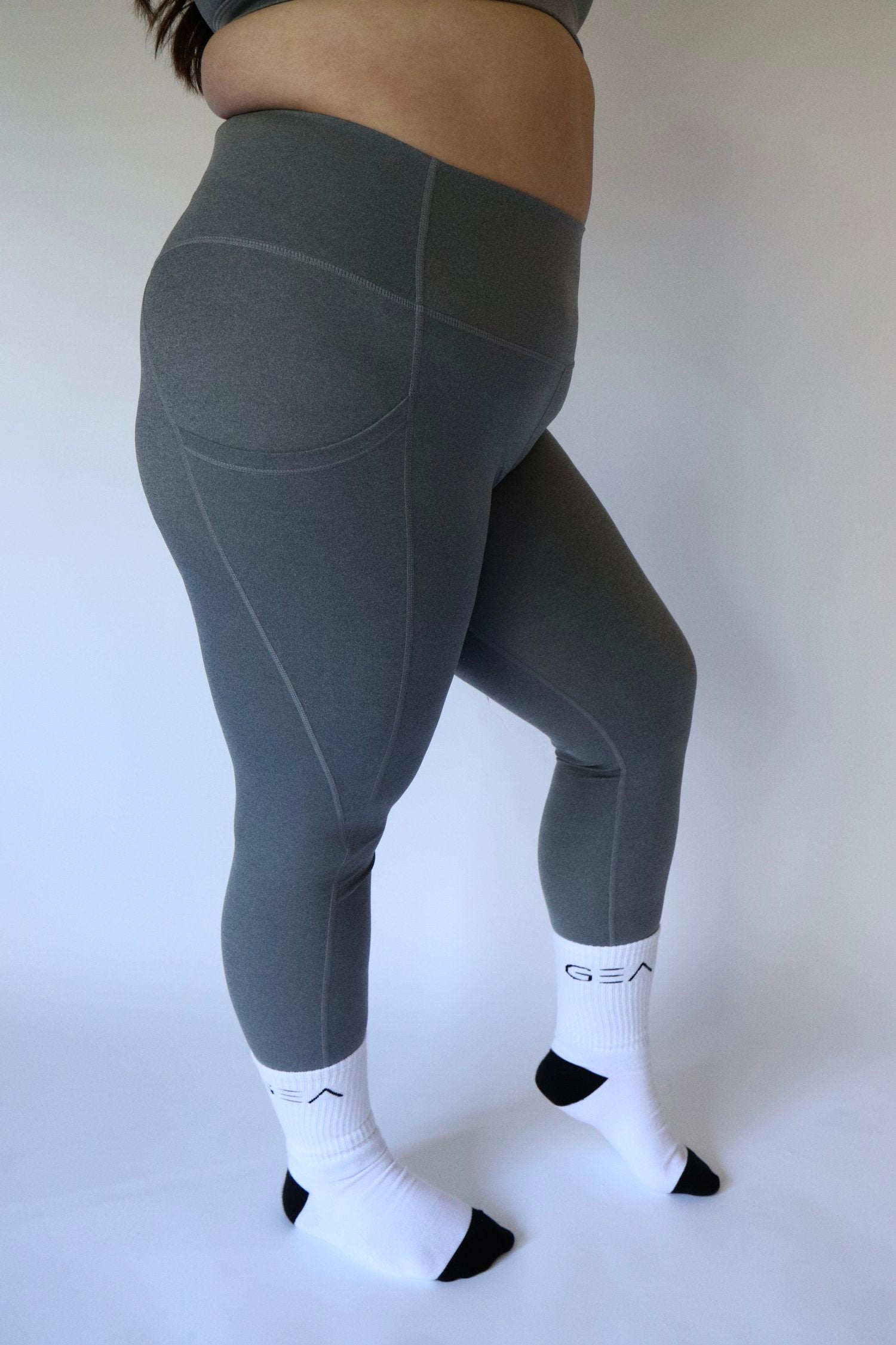 Grey Legging With Pockets – GEA.CO