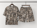 Camo Unisex Oversized Tee & Short Set