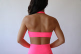 Neon Pink Sports Bra
