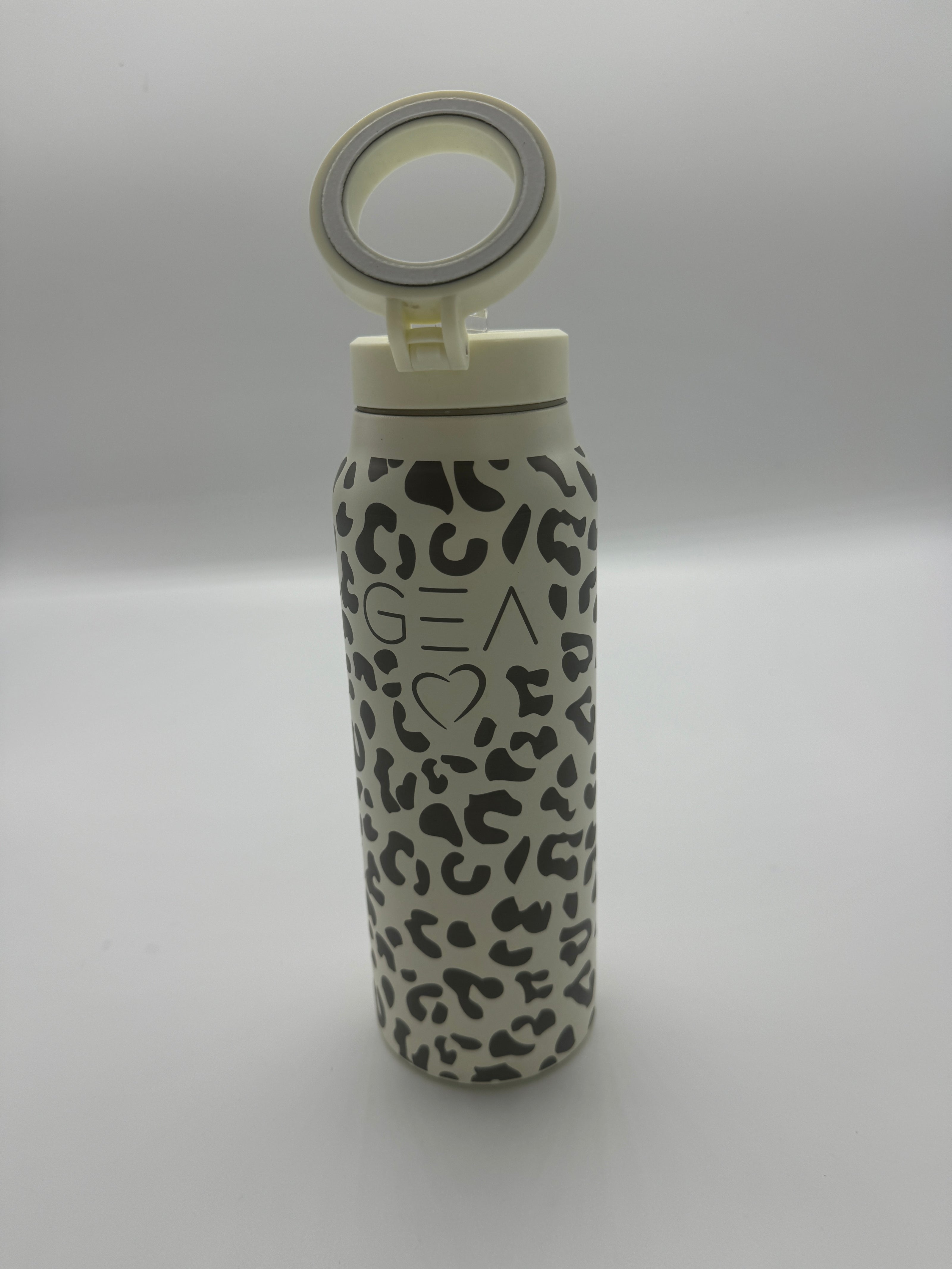 Mag Safe Leopard 24oz Water Bottle
