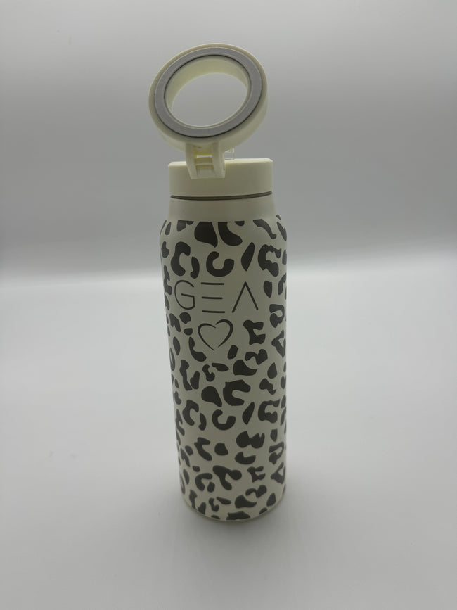 Mag Safe Leopard 24oz Water Bottle
