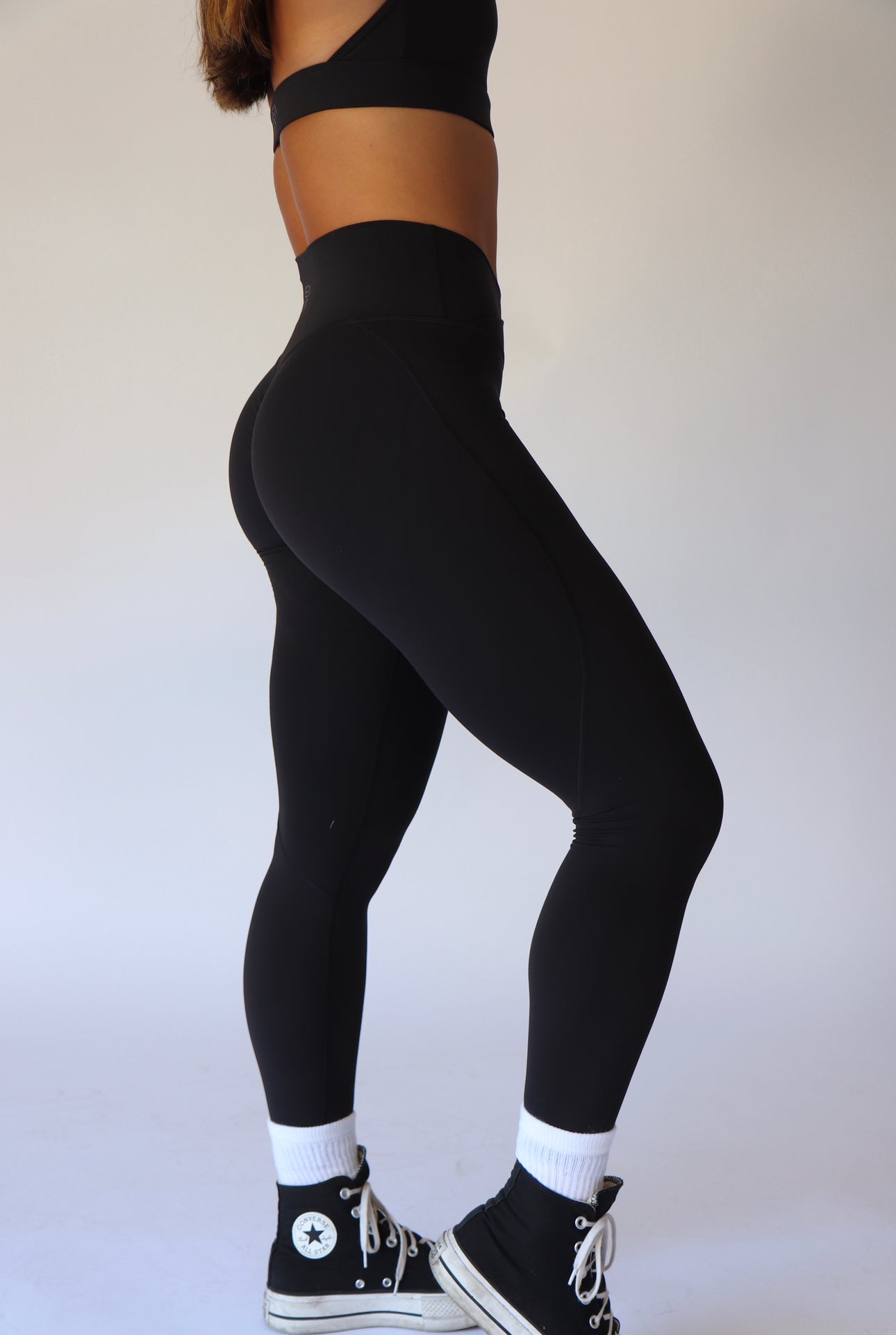 Black leggings, black v cut leggings, soft leggings, plus size leggings 