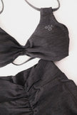FORM BLACK TWIST BRA