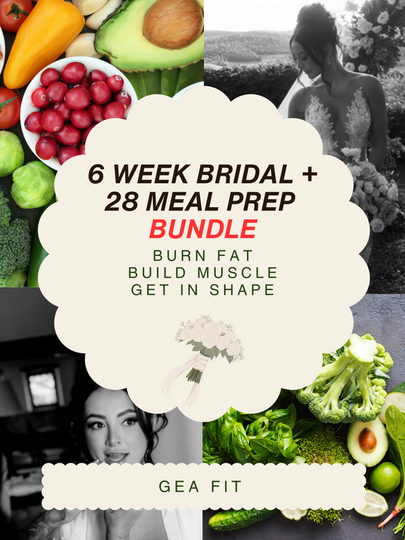 6 Week Bridal Guide & 28 Day Meal Prep Bundle