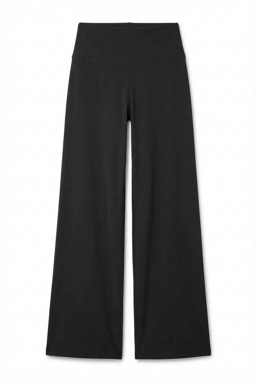 black straight leg pant
short and tall version  