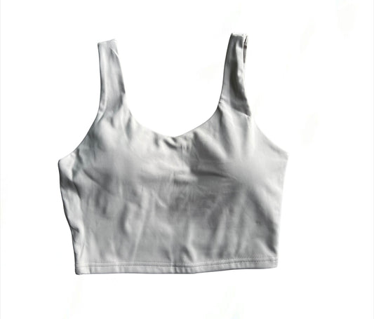 Light Grey Crop Top