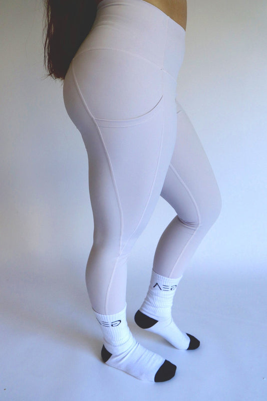 Lilac Legging With Pocket
